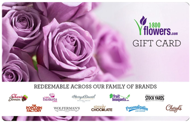 Discount 1-800Flowers.com Gift Card