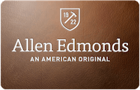 Discount Allen Edmonds Gift Card