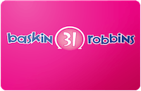 Discount Baskin Robbins Gift Card