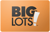 Discount Big Lots Gift Card