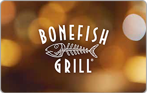 Discount Bonefish Grill Gift Card