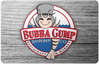 Discount Bubba Gump Shrimp Co. Gift Card