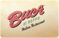 Discount Buca di Beppo Gift Card