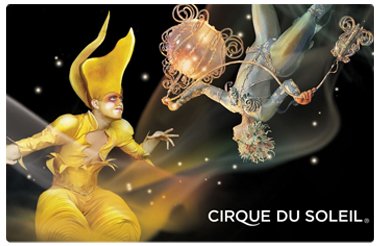 Discount Cirque Du Soleil Gift Card