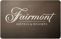 Discount Fairmont Hotels and Resorts Gift Card