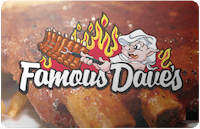 Discount Famous Dave's Gift Card