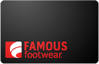 Discount Famous Footwear Gift Card