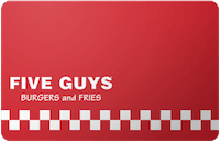 Discount Five Guys Gift Card