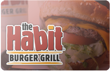 Discount Habit Burger Gift Card