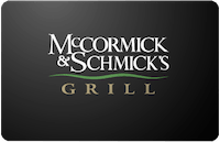 Discount McCormick & Schmick's Gift Card