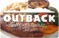 Discount Outback Steakhouse Gift Card