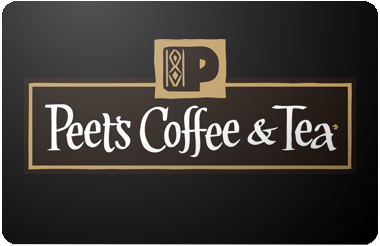 Discount Peets Coffee & Tea Gift Card