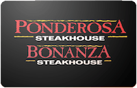 Discount Ponderosa Gift Card