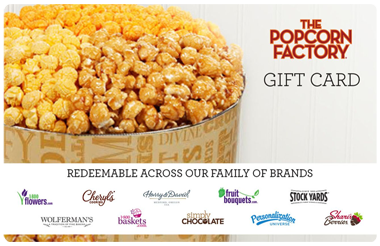 Discount The Popcorn Factory Gift Card