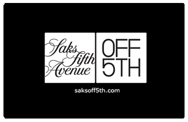 Discount Saks OFF 5th Gift Card