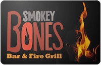 Discount Smokey Bones Gift Card