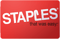 Discount Staples Gift Card