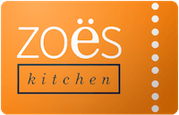 Discount Zoe's Kitchen Gift Card