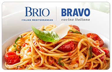 Discount Bravo! Cucina Italiano Gift Card