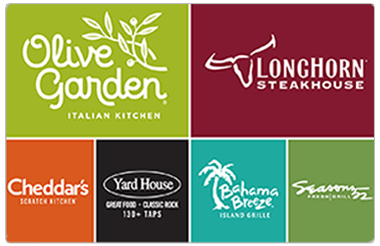 Discount Darden Restaurants Gift Card